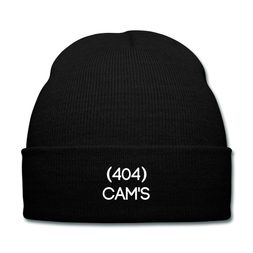 "Cam's" Black 404 Knitted Hat