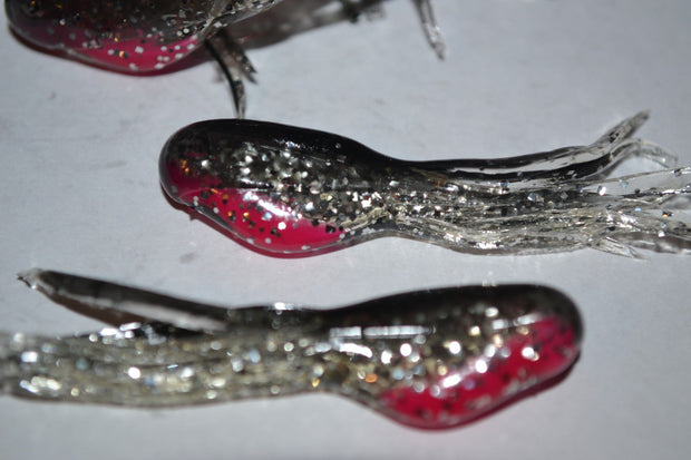 CAM'S 35 PC 2" CRAPPIE MINNOW- JIG FISHING SHAD-SMOKE SHINNER