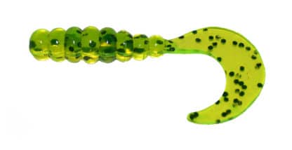 40 ct Cam's  2" Chartreuse Pepper  Crappie Soft  Jig &Trout,Bream,Panfish