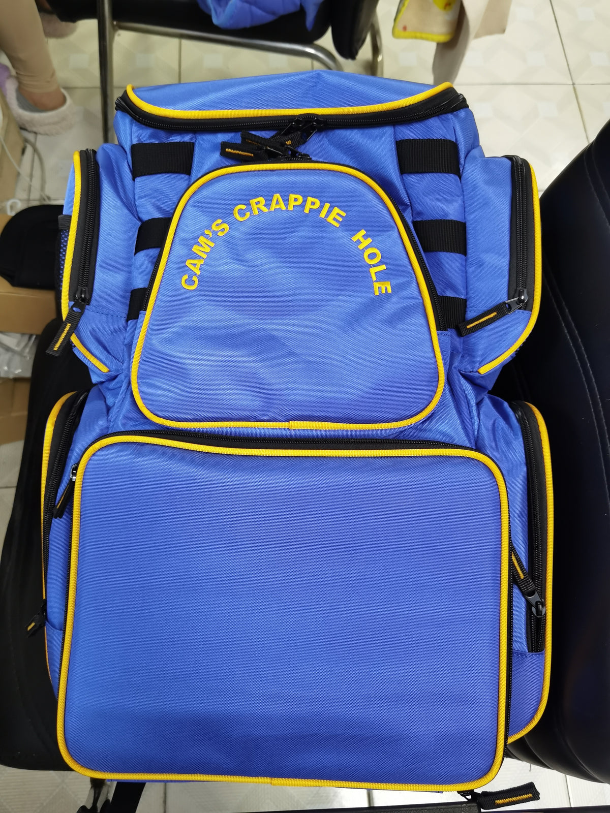 crappie fishing tackle bag Cam's Crappie Hole Water Resistant Backpack Tackle Box – Cam's CRAPPIE HOLE TACKLE & APPAREL