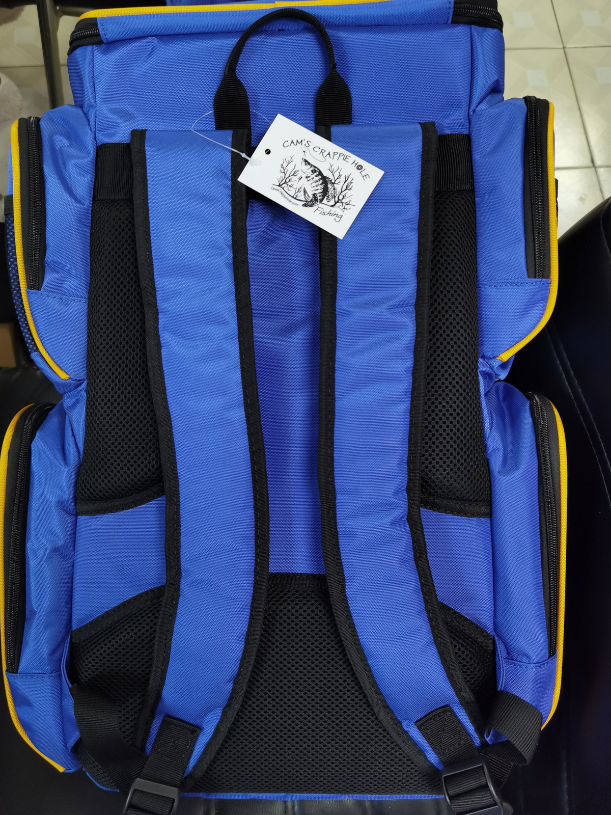 crappie tackle bag Cam's Crappie Hole Water Resistant Backpack Tackle Box