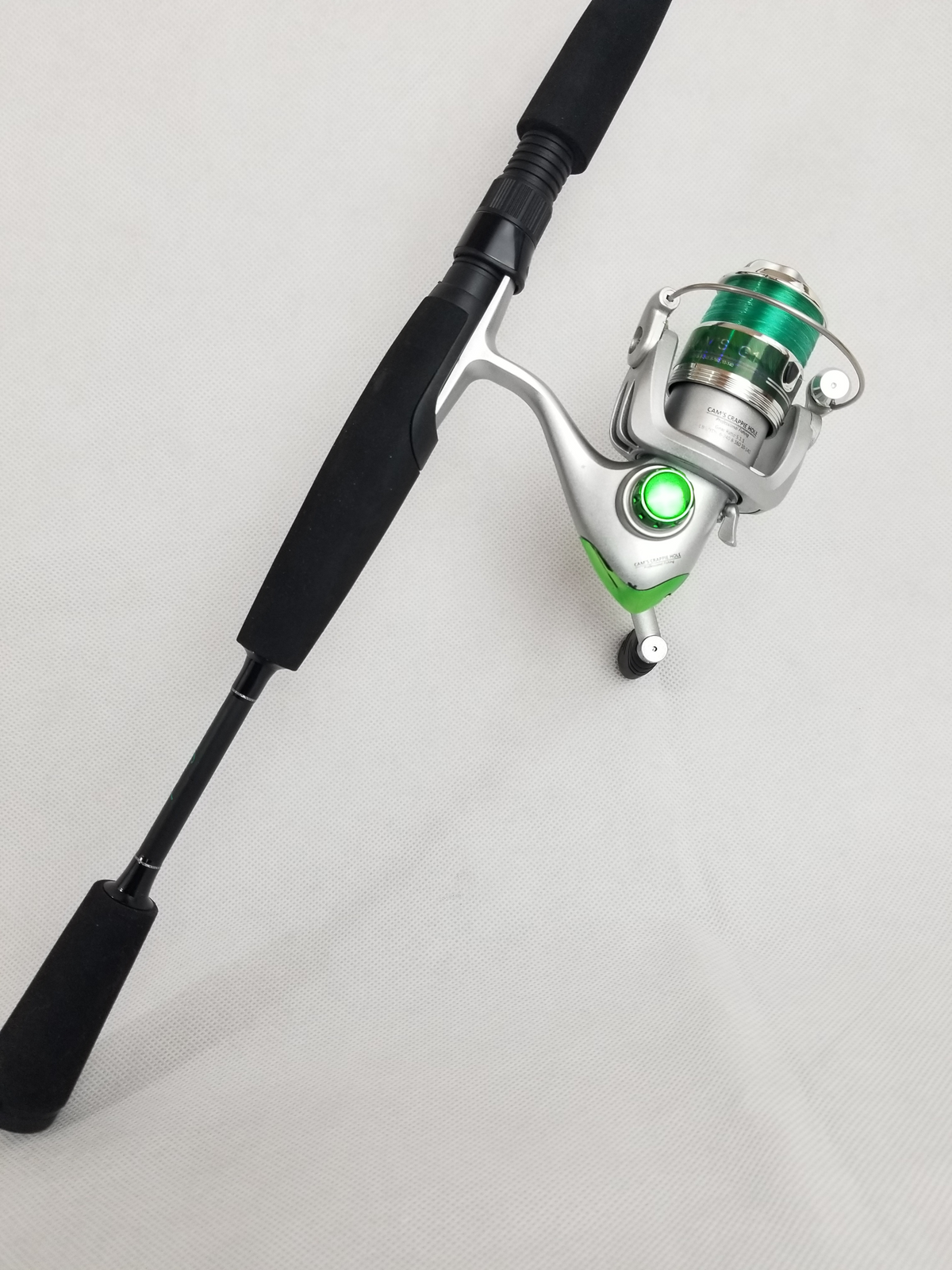 Cam's Emerald Split EVA Grip 6'0 (3BB) Crappie Spinning Combo – Cam's  CRAPPIE HOLE TACKLE & APPAREL