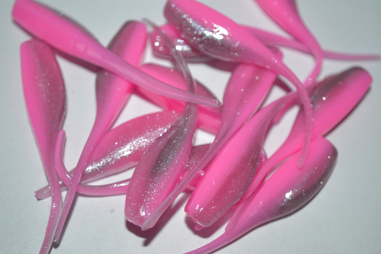 Cam's 40 pc 2" Stinger Shad Pink Panther
