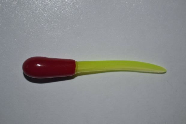 40 ct 1.5" Cam's KILLER STINGER "RED & CHARTREUSE" MINNOWS