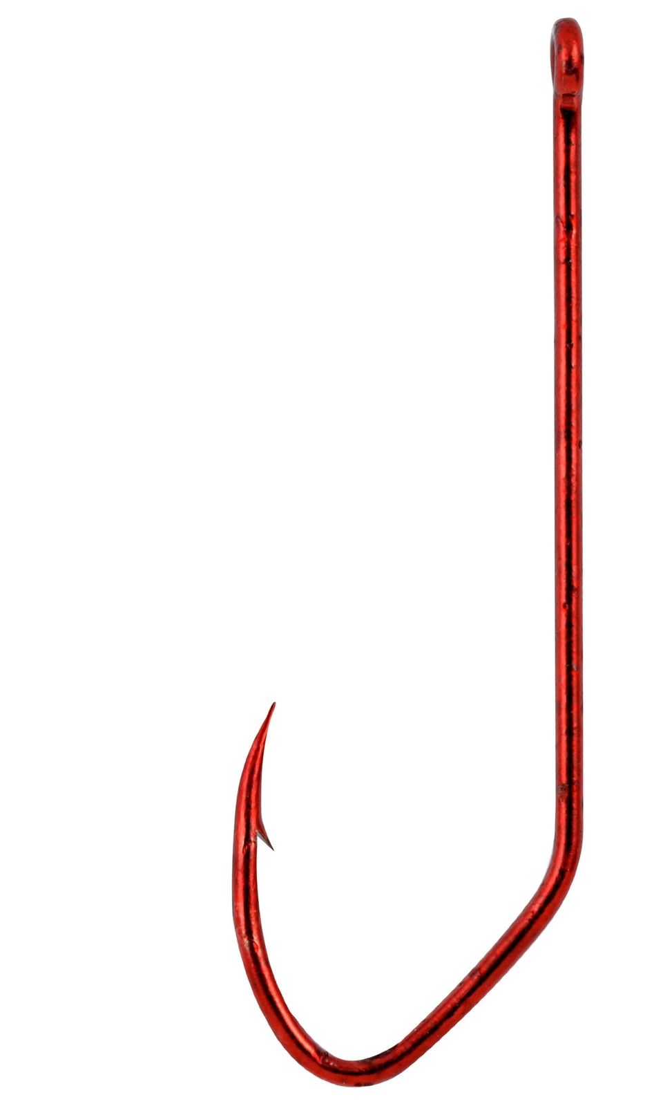 40 pc (Value Pak) #2 Cam's Nasty Bend "Minnow" Red Hooks
