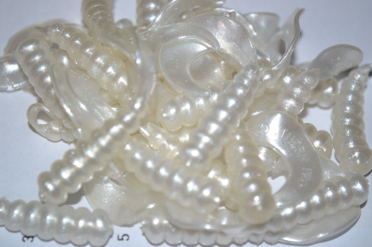 35 ct Cam's 2" Pearl White  Soft  Jig &Trout,Bream,Panfish