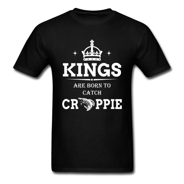 Men's "Kings Are Born" Black Short Sleeve T-Shirt